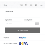 Billwerk+ Payment Window