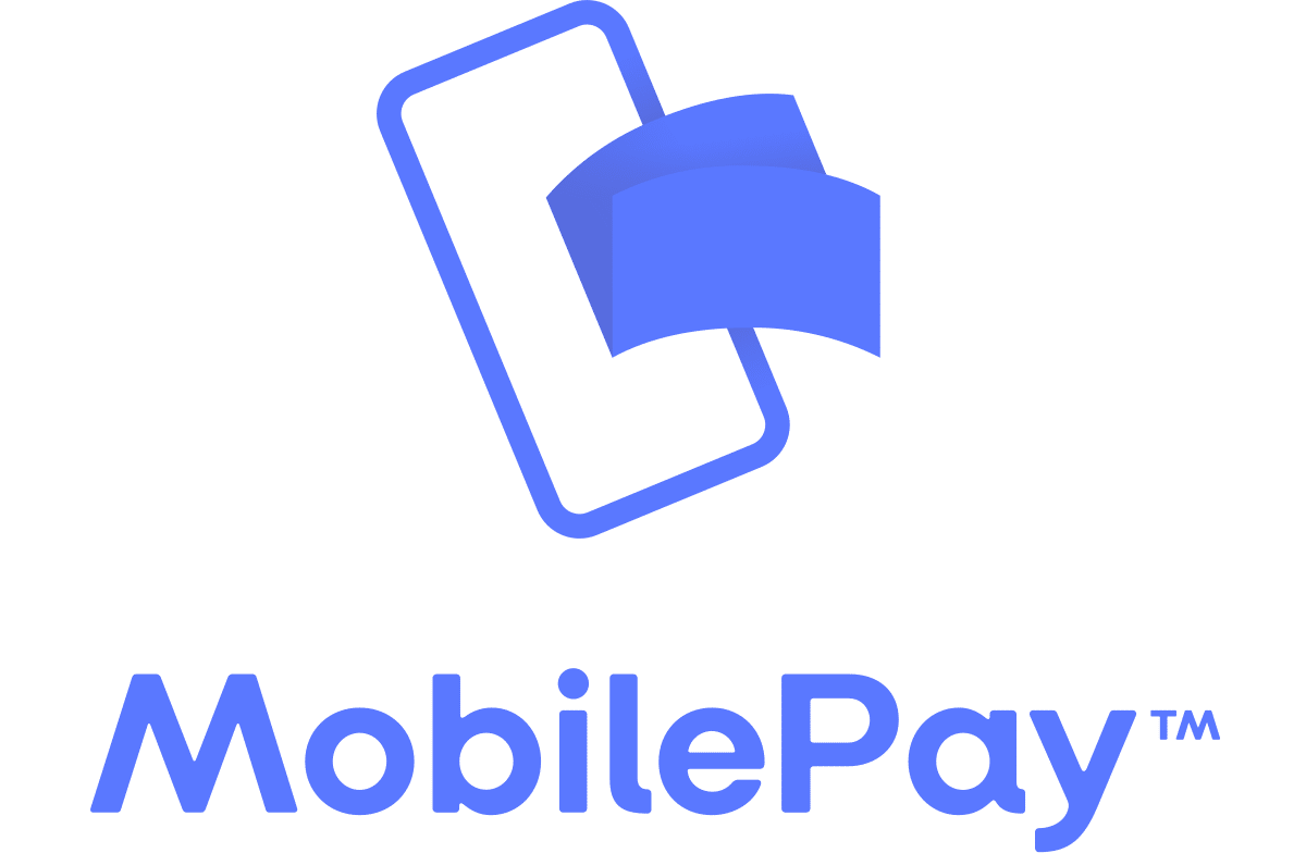 Logo of Mobilepay used in the payments gateway of Billwerk+