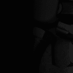 A black header with tools to the right.