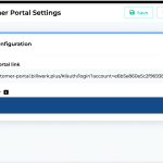 Customer portal