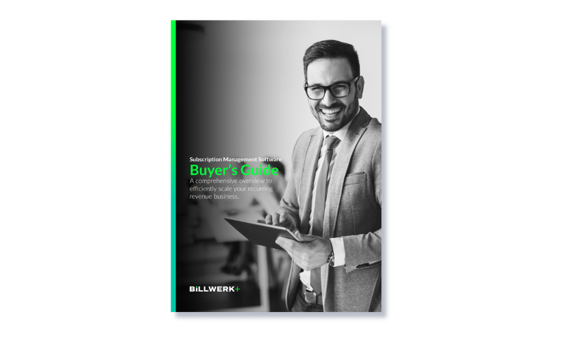 Subscription Software Buyer's Guide Cover